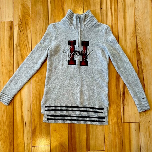 Tommy hilfiger half-zip sweatshirt - Picture 1 of 5